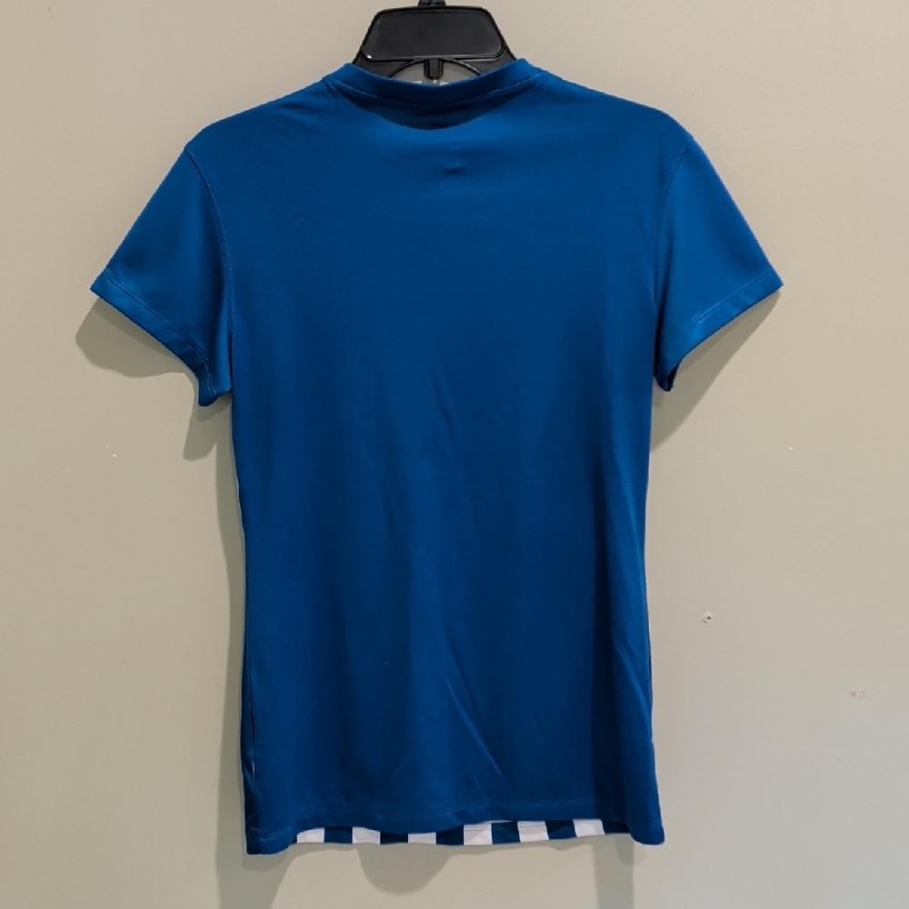 Nike Blue Gradient Striped Shirt - Picture 3 of 5